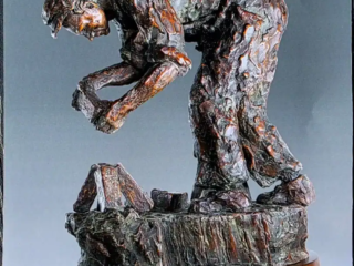 Footing Turf sculpture by Liam O'Neill